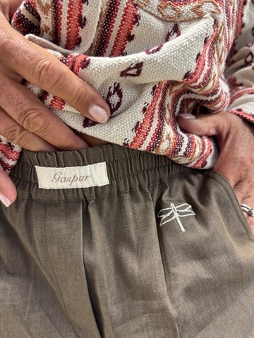 GASPAR Honolulu Pants Denim 2507905 Bukser Brown